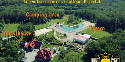 Motorhome parking space - Badestrand - Estonia - Camping Kivitalu