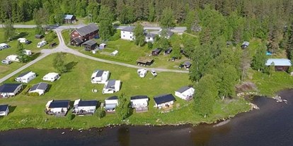 Motorhome parking space - Umgebungsschwerpunkt: Fluss - Norway - Fossen Camping Fagernes
