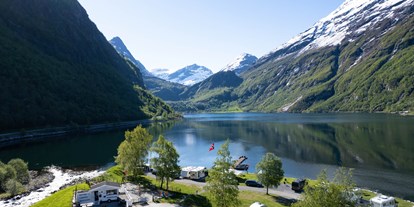 Reisemobilstellplatz - Umgebungsschwerpunkt: Berg - Møre og Romsdal - Geirangerfjorden Feriesenter