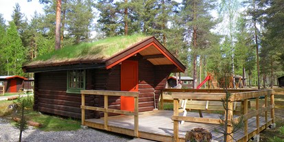 Reisemobilstellplatz - Bademöglichkeit für Hunde - Norwegen - Hütten B - Koppang Camping og Hytteutleie