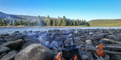 Reisemobilstellplatz - Umgebungsschwerpunkt: Fluss - Norwegen - Hervorragende Möglichkeiten zum Fliegenfischen rund um Koppang Camping - Koppang Camping og Hytteutleie