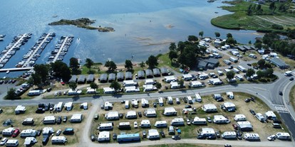 Reisemobilstellplatz - Umgebungsschwerpunkt: Strand - Kristiansand - Tingsaker familiecamping