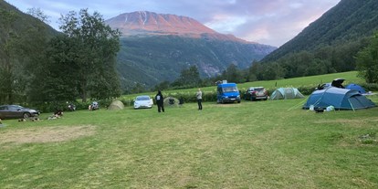 Motorhome parking space - Umgebungsschwerpunkt: Fluss - Norway - Rjukan Hytte- og Caravanpark