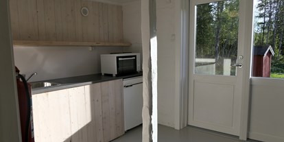 Reisemobilstellplatz - Badestrand - Nordnorwegen - Küche - Velfjord Camping & Hytter