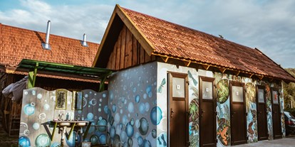 Reisemobilstellplatz - Entsorgung Toilettenkassette - Litauen - Sunny Nights Camping & Homestead