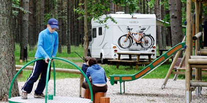 Motorhome parking space - Grauwasserentsorgung - Lower Lithuania - Camping "Pajurio kempingas"