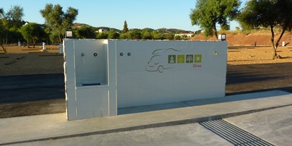Reisemobilstellplatz - Duschen - Albufeira - Algarve Motorhome Park Silves - Algarve Motorhome Park Silves