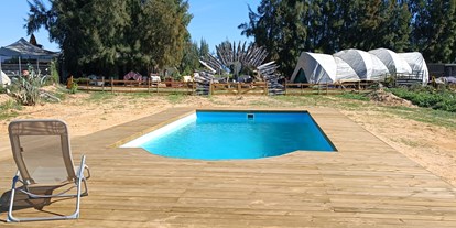 Reisemobilstellplatz - Swimmingpool - Costa de la Luz - Global Tribe Eco-Campsite