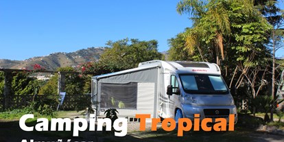 Motorhome parking space - Costa Tropical - Camping Tropical