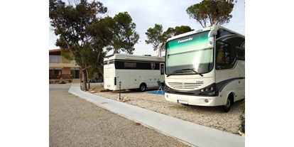 Motorhome parking space - Grauwasserentsorgung - Costa Blanca - AREA 7 Stellplatz Alicante - AREA 7