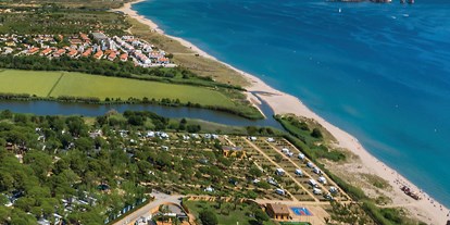 Reisemobilstellplatz - Umgebungsschwerpunkt: Meer - Calonge - Camping & Bungalow Platja Brava