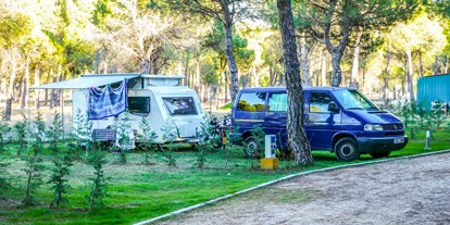 Motorhome parking space - Stromanschluss - Camping Riberduero