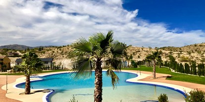 Motorhome parking space - WLAN: teilweise vorhanden - Andalusia - Out door swimming pool  - savannah park resort