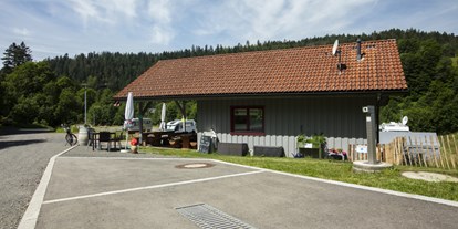 Reisemobilstellplatz - Restaurant - Murg (Landkreis Waldshut) - Grauqwasser-Entsorgung - Wohnmobilstellplatz an der Wehra / Todtmoos