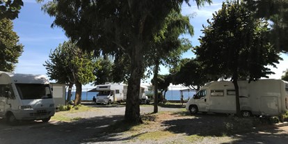 Motorhome parking space - Liguria - Caravan Park La Vesima