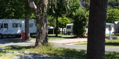 Motorhome parking space - Vado Centor - Caravan Park La Vesima