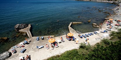 Reisemobilstellplatz - Bademöglichkeit für Hunde - Livorno - Villaggio Camping Miramare