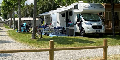 Motorhome parking space - SUP Möglichkeit - Italy - Camping Eden
