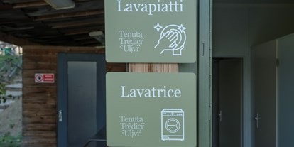 Reisemobilstellplatz - Umgebungsschwerpunkt: am Land - Marken - AgriCamping Tenuta Tredici Ulivi