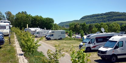 Reisemobilstellplatz - Art des Stellplatz: vor Campingplatz - Nehren (Tübingen) - Sonnencamping Albstadt