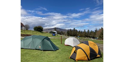 Reisemobilstellplatz - Umgebungsschwerpunkt: am Land - Großbritannien - Staffin Isle of Skye Caravan, Motorhome and Camping Site