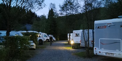 Motorhome parking space - Wohnwagen erlaubt - Belgium - Camping du Moulin