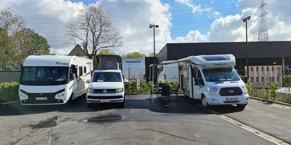 Motorhome parking space - Tournai - Camperplaats Vanomobil Deerlijk
