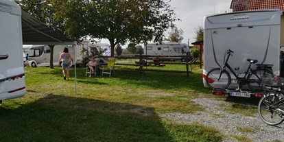 Reisemobilstellplatz - WLAN: am ganzen Platz vorhanden - Mittelkroatien - Slavonien - Mini camping Vinia