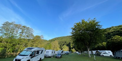 Motorhome parking space - Radweg - Eifel - Camping Tintesmühle