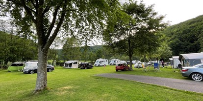 Motorhome parking space - Wohnwagen erlaubt - Luxembourg - Camping Tintesmühle