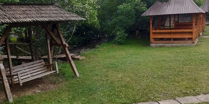 Reisemobilstellplatz - Umgebungsschwerpunkt: Fluss - Rumänien - Camping Poieni