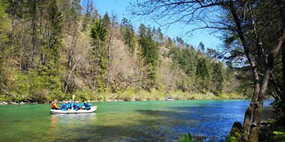 Reisemobilstellplatz - Umgebungsschwerpunkt: Fluss - mavčiče - ECO River Camp