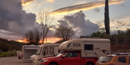 Motorhome parking space - Art des Stellplatz: bei Hotel - Obala - Nature is the artist🙂. - Kamp Brda, Camping & Rooms
