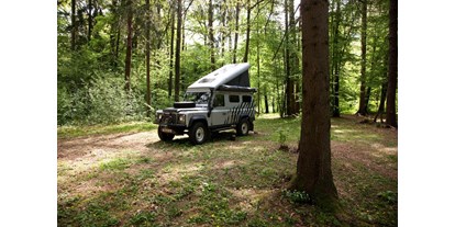 Reisemobilstellplatz - Frischwasserversorgung - Part of our woods - Forest Camping Mozirje