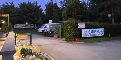 Motorhome parking space - Wohnwagen erlaubt - Slovenia - Camping Park