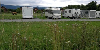 Motorhome parking space - Duschen - Slovenia - Sojka resort