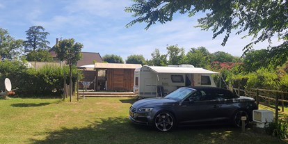 Motorhome parking space - Wohnwagen erlaubt - Drôme - Camping le Chateau