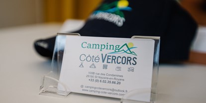 Reisemobilstellplatz - Wohnwagen erlaubt - Empfang auf deutsch, englisch und französisch - Camping Côté Vercors