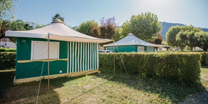 Reisemobilstellplatz - Entsorgung Toilettenkassette - Drôme - Mietzelte BENGALI - Camping Côté Vercors