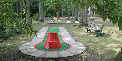 Reisemobilstellplatz - Spielplatz - Frankreich - Mini Golf - Camping La Vallée de l'Indre