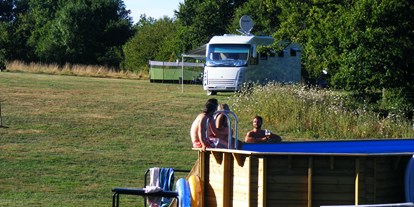 Motorhome parking space - Radweg - La Charente - Camp laurent