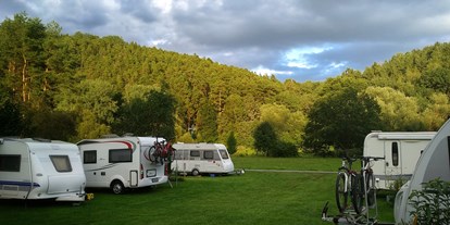 Motorhome parking space - WLAN: nur um die Rezeption vorhanden - Czech Republic - Camping Paradijs