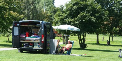 Motorhome parking space - WLAN: nur um die Rezeption vorhanden - Czech Republic - Entspann dich und genieße es! - Camping Vidlák