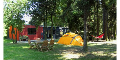 Motorhome parking space - Grauwasserentsorgung - Poland - Camp9 nature campground Poland