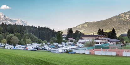 Reisemobilstellplatz - Art des Stellplatz: im Campingplatz - Tiroler Unterland - Franzlhof in Söll - Camping Franzlhof