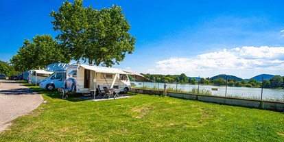 Reisemobilstellplatz - Hunde erlaubt: Hunde erlaubt - Donauraum - Donau Camping Krems