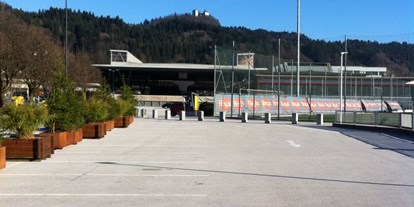 Motorhome parking space - Art des Stellplatz: bei Gewässer - Austria - Stellfläche  - Wohnmobilstellplatz Fischergries