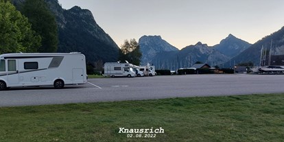 Reisemobilstellplatz - SUP Möglichkeit - Oberösterreich - Stellplatz Trauneck