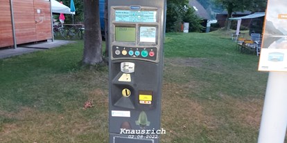 Motorhome parking space - Art des Stellplatz: bei Gewässer - Austria - Stellplatz Trauneck
