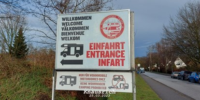 Reisemobilstellplatz - Entsorgung Toilettenkassette - Lübeck - Wohnmobiltreff Lübeck